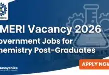 CSIR CMERI Walk-in Interview | Government Jobs for Chemistry PG | earn up to Rs. 31,000 / month CMERI Vacancy 2026 | Government Jobs for Chemistry Post-Graduates | Apply Now