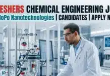 Freshers Chemical Engineering Job in Bangalore – Trainee Engineer Production Opportunity Freshers Chemical Engineering Job at NoPo Nanotechnologies