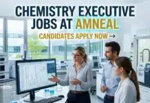 Amneal Hiring Chemistry Executive – Method Development (Inhalation) in Ahmedabad | Apply Now Chemistry Executive Jobs at Amneal | Candidates Apply Now