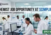 Research Chemist CDMO Job in Hyderabad | MSc Chemistry Opportunity Chemist Job at Scimplify | Chemistry Candidates | Apply Now