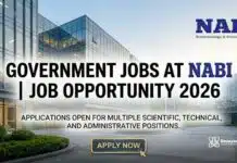 Government Job Alert: Chem NABI Jobs for Post Doctoral Researcher | ₹1.30 Lakh Per Month Government Job at NABI | Job Role 2026 for Chemistry Graduate