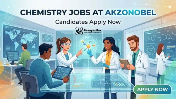 Chemistry Jobs at AkzoNobel | Candidates Apply Now Chemistry Jobs at AkzoNobel | Candidates Apply Now