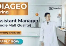 Quality Assurance Jobs at Diageo | Assistant Manager Role | Chemistry Jobs Apply Now Quality Assurance Jobs | Chemistry Jobs at Diageo Careers