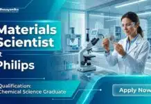 Philips Hiring Materials Scientist | Chemical Science Graduates Apply Now MSc Chemistry Job at Philips | Apply Now for Materials Scientist Role