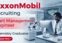 Chemical Engineering Jobs at ExxonMobil | Well Management Engineer Role | Apply Now Chemical engineering jobs at ExxonMobil Bangalore Career Fair – Explore global ExxonMobil careers in Chemistry Jobs domain
