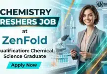 MSc Chemistry Freshers Job at Zenfold | Attend the Walk-In Interview Walk-in Interview | MSc Chemistry Freshers Job at Zenfold
