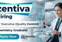 Quality Control Jobs at Zentiva | Chemistry Jobs Opportunity | Apply Now zentiva hiring for Quality Control Jobs in Chemistry Jobs role