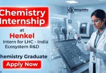 Chemistry Internship at Henkel Careers for R&D Internship Role | Chemistry Graduates Apply Now Chemistry Internship at Henkel Careers R&D Internship
