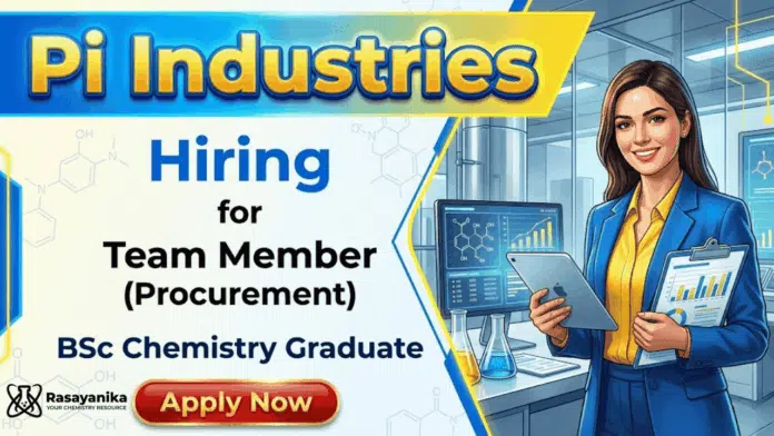 Chemistry Jobs at Pi Industries Careers for R&D Jobs Chemistry Jobs at Pi Industries Careers for R&D Jobs