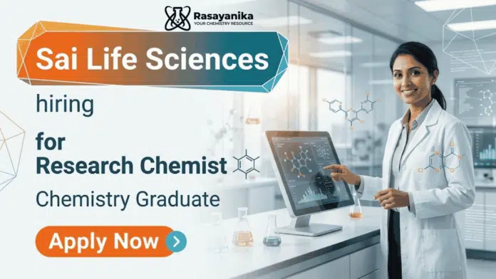 Medicinal Chemistry Jobs Research Chemist Jobs Chemistry Jobs in Hyderabad Medicinal Chemistry Jobs Research Chemist Jobs Chemistry Jobs in Hyderabad