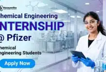 Chemical Engineering Internship at Pfizer Careers | Apply Now Pfizer Careers opens Chemical Engineering Internship opportunity in Smart Lab and pharmaceutical R&D.
