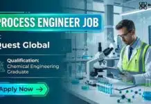 Process Engineer Job at Quest Global | Chemical Engineering Graduates Apply Now Chemical Engineering Job at Quest Global | Process Engineer Role
