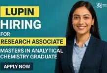 Research Associate Job at Lupin | Analytical Chemistry Jobs | Apply Now Research Associate job at Lupin for Analytical Chemistry Jobs in Pune