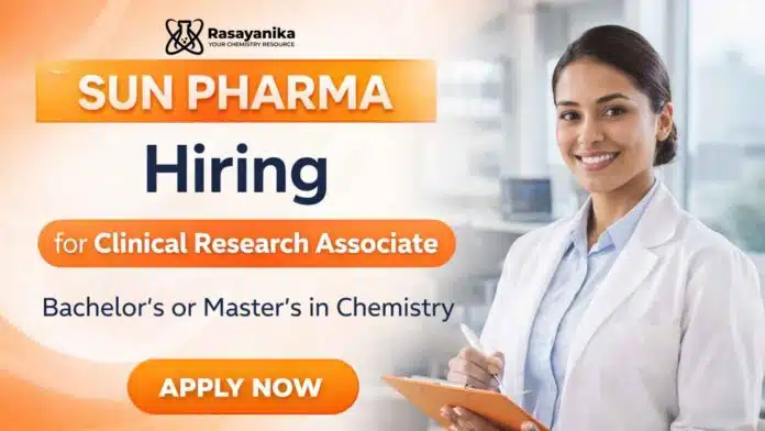 Sun Pharma Careers Hiring Clinical Research Associate in Mumbai Sun Pharma Careers Hiring Clinical Research Associate in Mumbai
