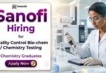 Quality Control Job at Sanofi Career | Chemistry Jobs | Apply Now Quality Control Jobs at Sanofi Career for Chemistry Jobs in Goa
