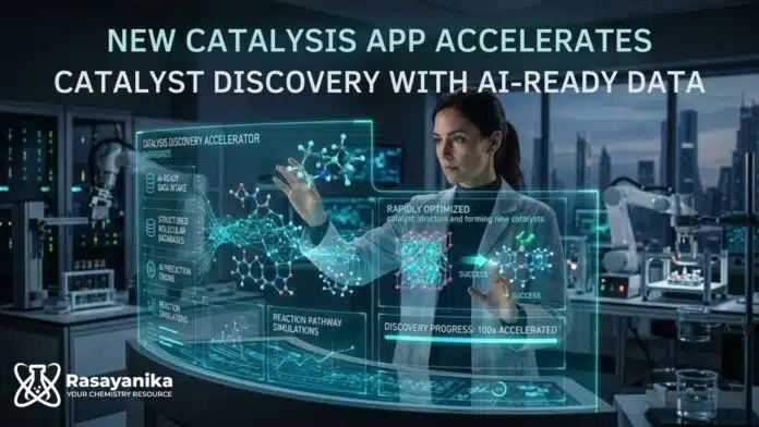 AI-powered catalysis app for catalyst discovery and sustainable chemistry research AI-powered catalysis app for catalyst discovery and sustainable chemistry research
