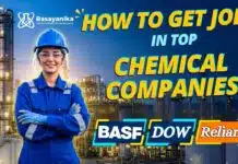 How to Get Jobs in Top Chemical Companies Like BASF, Dow & Reliance Complete guide to chemical careers and industrial chemistry jobs in BASF, Dow, and Reliance for freshers