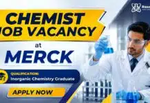Merck Hiring Chemist Roles | MSc Chemistry Graduates Apply Now Chemist Job at Merck | MSc Chemistry Graduates Apply Now