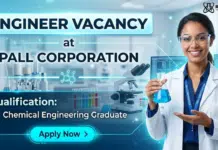 Pall Corporation Hiring Engineer Role | Chemical Engineering Graduates Apply Now Chemical Engineering Jobs at Pall Corporation | Engineer Role