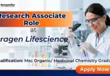 Aragen Hiring Chemistry Graduates | Apply for Research Associate Role MSc Chemistry Job at Aragen | Research Associate Role