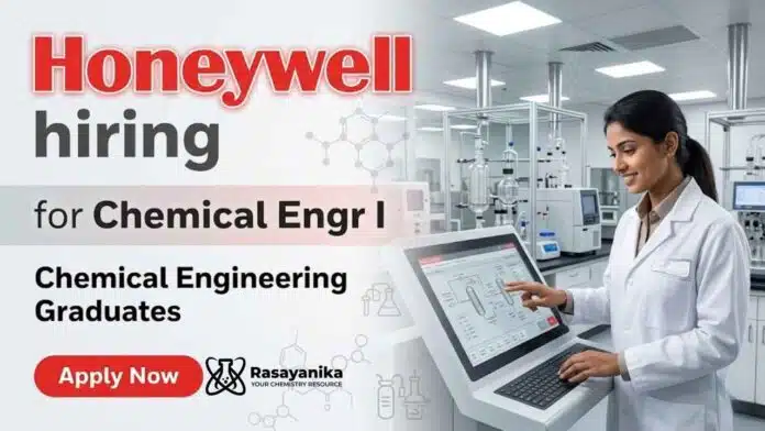 Honeywell Hiring Chemical Engr I | Chemical Engineering Jobs Honeywell Hiring Chemical Engr I | Chemical Engineering Jobs