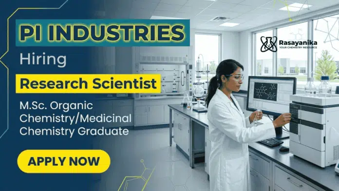 Research Scientist Jobs at PI Industries Careers for organic chemistry jobs Research Scientist Jobs at PI Industries Careers for organic chemistry jobs