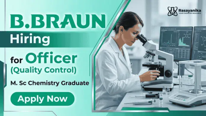 Quality Control Jobs at B.BRAUN Careers. Chemistry Jobs in pharma QC with strong growth, analytical exposure, and compliance experience. Quality Control Jobs at B.BRAUN Careers. Chemistry Jobs in pharma QC with strong growth, analytical exposure, and compliance experience.