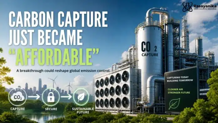 Major Breakthrough in Carbon Capture Could Slash Industrial Emissions Costs Major Breakthrough in Carbon Capture Could Slash Industrial Emissions Costs