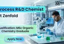 Zenfold Hiring Process R&D Chemist | Chemistry Graduates Apply Process R&D Chemist Job at Zenfold | Organic Chemistry Job in Bangalore