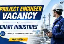 Chart Industries Hiring Project Engineers | Chemical Engineering Graduates Apply Now Chemical Engineering Job at Chart Industries | Project Engineer Role