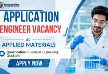 Applied Materials Careers Hiring Application Engineer | Chemical Engineering Job Chemical Engineering Job at Applied Materials | Application Engineer Role