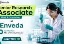 Enveda Hiring Research Associate in Hyderabad | MSc Chemistry Job MSc Chemistry Job at Enveda | Research Associate Role, Hyderabad