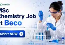 MSc Chemistry Job at Beco – R&D Executive Vacancy in Mumbai MSc Chemistry Job at Beco | Candidates Apply Now
