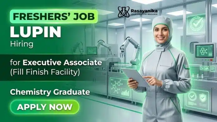 Lupin Careers hiring for Associate Jobs – fresher chemistry jobs opportunity Lupin Careers hiring for Associate Jobs – fresher chemistry jobs opportunity