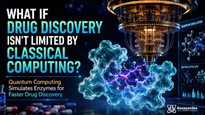 Quantum computing breakthrough brings new possibilities in drug discovery and enzyme research for future pharmaceutical innovations. Quantum computing breakthrough brings new possibilities in drug discovery and enzyme research for future pharmaceutical innovations.