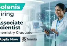 Associate Scientist Jobs at Solenis Careers | Chemistry Jobs | Apply Now Solenis Careers announces Associate Scientist Jobs for chemistry professionals in Mumbai.