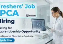 Chemistry Fresher Jobs at Ipca Laboratories | Apprenticeship Opportunity Ipca Laboratories Careers hiring freshers for apprenticeship roles in pharmaceutical production and quality operations.