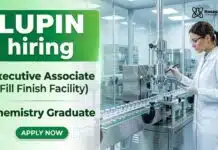 Chemistry Jobs at Lupin Careers | Associate Jobs | Apply Now Lupin Careers hiring chemistry graduates for Associate Jobs in Pune biotech facility.