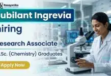 Research Associate Jobs at Jubilant Ingrevia | Analytical Chemistry Jobs Jubilant Ingrevia Careers Hiring Senior Research Associate for Analytical Chemistry Jobs
