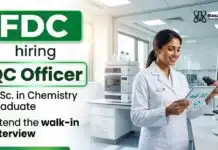 Quality Control Jobs at FDC Careers | Chemistry Jobs | Apply Now Quality Control Jobs at FDC Careers for M.Sc Chemistry candidates in pharmaceutical manufacturing