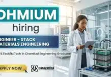 Chemical Engineering Jobs at Ohmium | Jobs in Bangalore | Apply Now Chemical Engineering Jobs at Ohmium Careers for Jobs in Bangalore