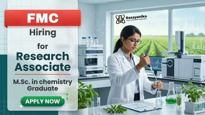 Research Associate Jobs at FMC Careers for Analytical Chemistry Jobs in Hyderabad laboratory research role Research Associate Jobs at FMC Careers for Analytical Chemistry Jobs in Hyderabad laboratory research role