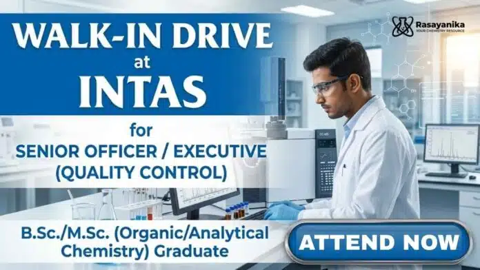 Quality Control Jobs at Intas Careers Walk In Drive Ahmedabad Pharmaceutical Hiring Quality Control Jobs at Intas Careers Walk In Drive Ahmedabad Pharmaceutical Hiring