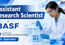 BASF Hiring Research Scientist Roles | MSc Analytical Chemistry Job Research Scientist Jobs at BASF | MSc Analytical Chemistry