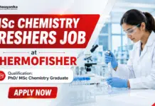 Thermo Fisher Hiring Freshers Chemistry Graduates | Applications Scientist Role Applications Scientist Jobs at Thermo Fisher Scientific