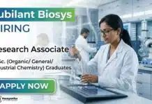 Research Associate Jobs at Jubilant Biosys | Chemistry Jobs Research Associate Jobs at Jubilant Biosys Careers Chemistry Jobs in organic synthesis and drug discovery pharmaceutical research Bengaluru
