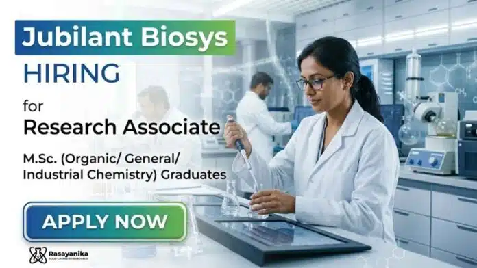 Research Associate Jobs at Jubilant Biosys Careers Chemistry Jobs in organic synthesis and drug discovery pharmaceutical research Bengaluru Research Associate Jobs at Jubilant Biosys Careers Chemistry Jobs in organic synthesis and drug discovery pharmaceutical research Bengaluru