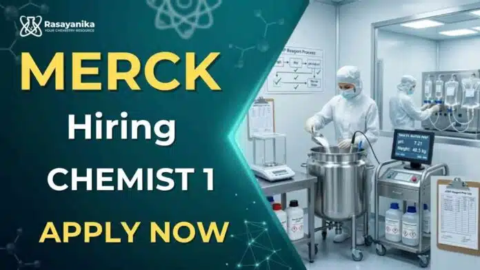 Preparation Lab Specialist Job at Merck | GMP Manufacturing Career Preparation Lab Specialist working in a GMP laboratory at Merck