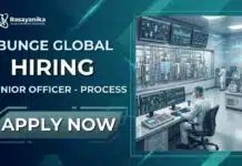 Chemical Sciences Jobs at Bunge | Junior Officer Role Junior Officer managing refinery process operations at Bunge
