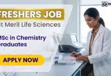 Freshers Chemistry Job Opening at Meril – Don’t Miss This Opportunity!! Freshers Chemistry Jobs at Meril Life Sciences for graduates seeking Meril Careers and Trainee Jobs